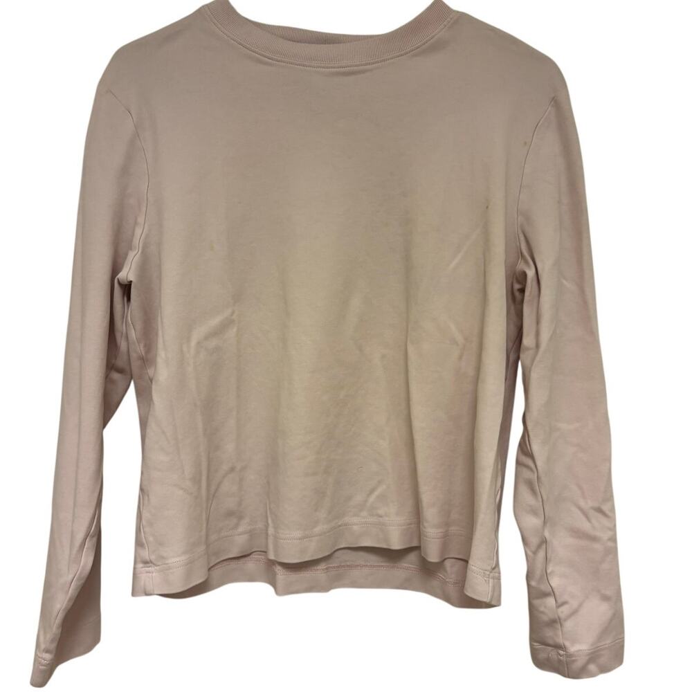 nu-in Long Sleeve 100% Light Pink Top Size XL